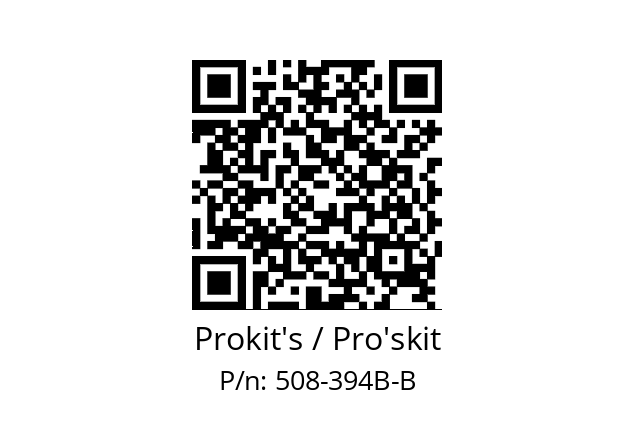   Prokit's / Pro'skit 508-394B-B