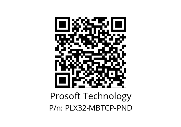   Prosoft Technology PLX32-MBTCP-PND