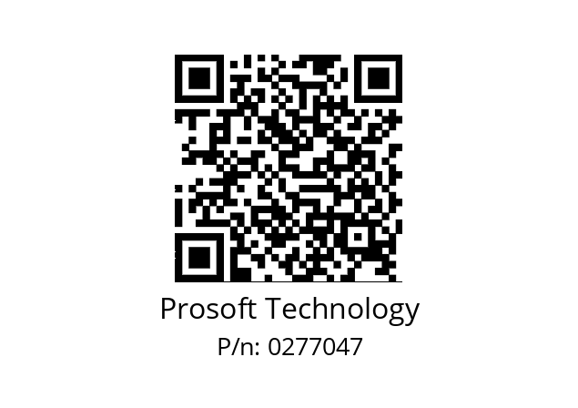   Prosoft Technology 0277047