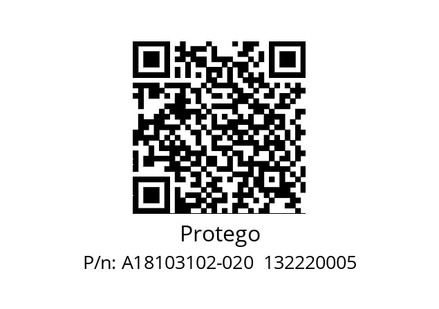   Protego A18103102-020  132220005