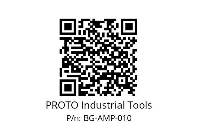   PROTO Industrial Tools BG-AMP-010