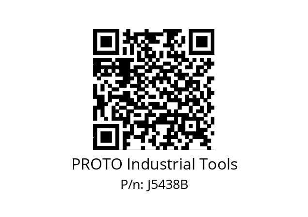   PROTO Industrial Tools J5438B