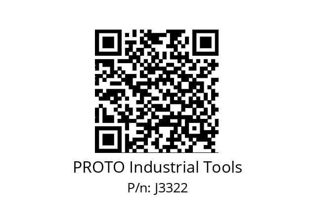   PROTO Industrial Tools J3322