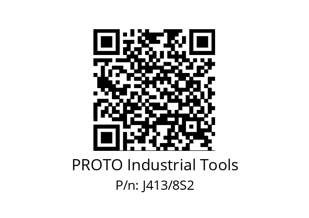   PROTO Industrial Tools J413/8S2