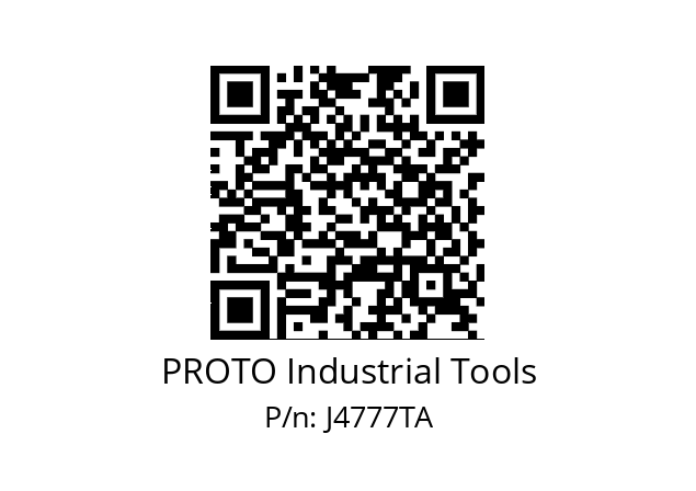   PROTO Industrial Tools J4777TA