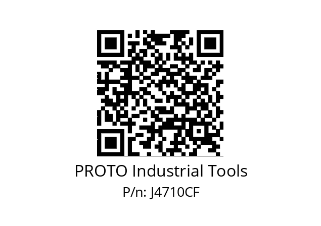   PROTO Industrial Tools J4710CF