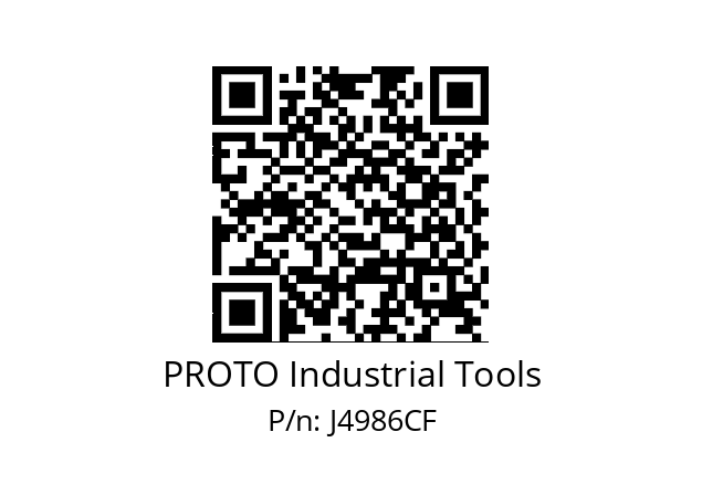   PROTO Industrial Tools J4986CF