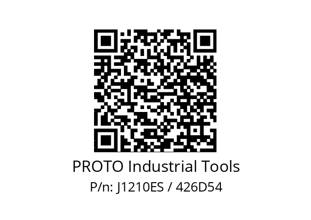   PROTO Industrial Tools J1210ES / 426D54