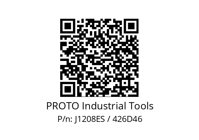   PROTO Industrial Tools J1208ES / 426D46