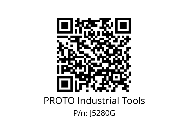   PROTO Industrial Tools J5280G