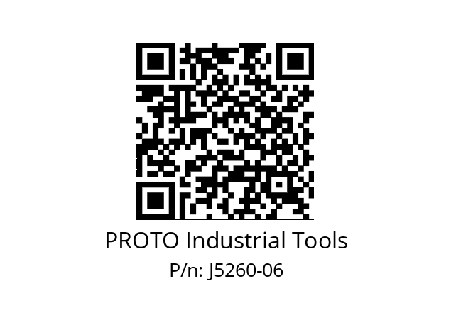   PROTO Industrial Tools J5260-06