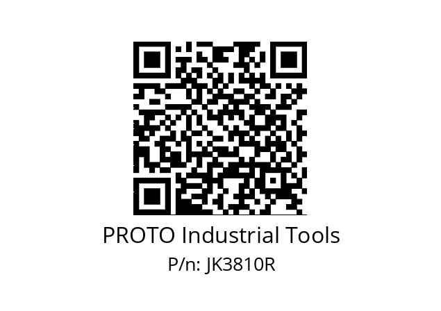   PROTO Industrial Tools JK3810R