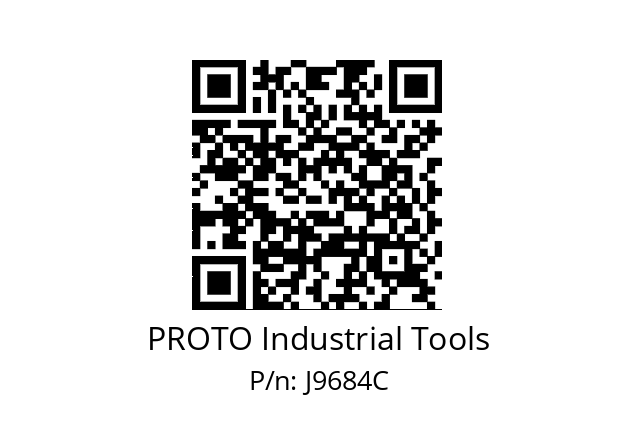   PROTO Industrial Tools J9684C