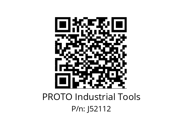   PROTO Industrial Tools J52112