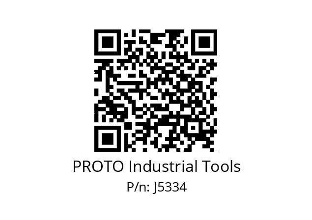   PROTO Industrial Tools J5334