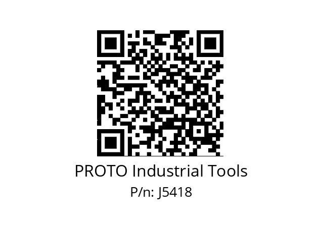   PROTO Industrial Tools J5418