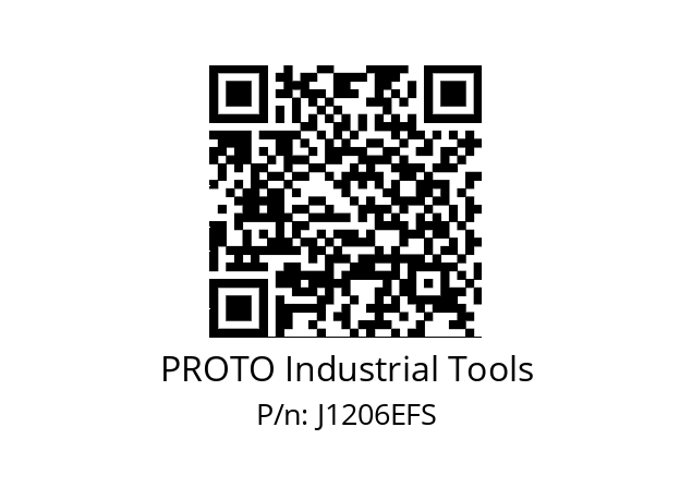   PROTO Industrial Tools J1206EFS