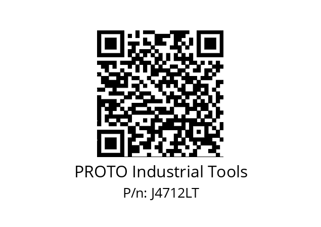   PROTO Industrial Tools J4712LT