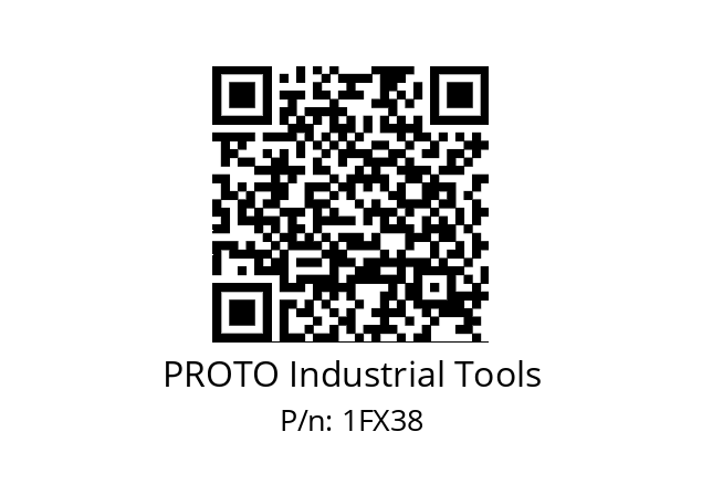   PROTO Industrial Tools 1FX38