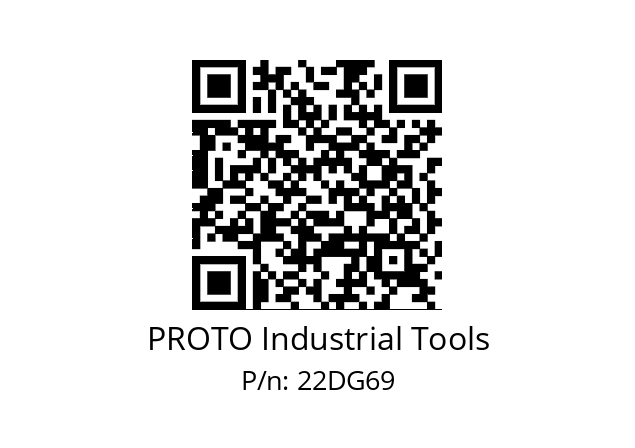   PROTO Industrial Tools 22DG69