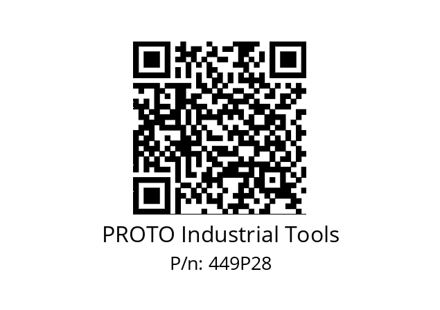   PROTO Industrial Tools 449P28