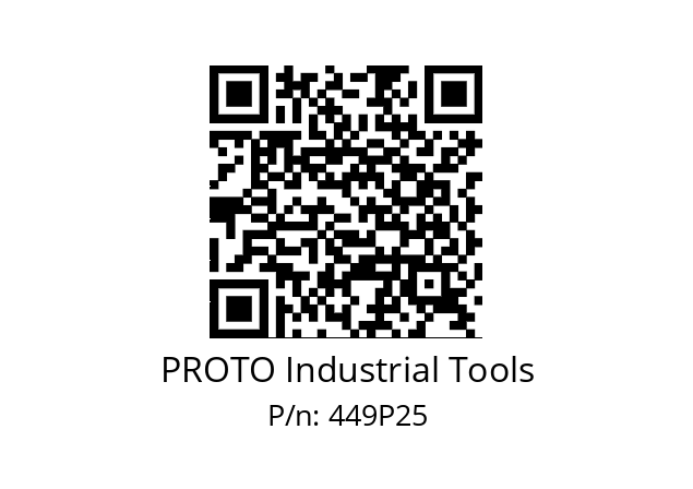   PROTO Industrial Tools 449P25