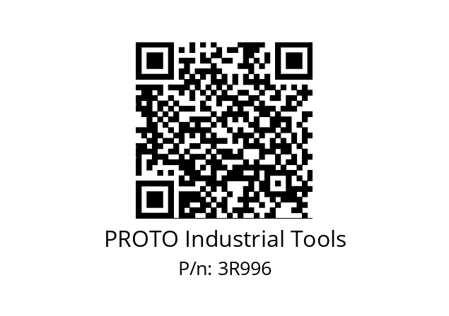   PROTO Industrial Tools 3R996