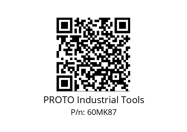   PROTO Industrial Tools 60MK87