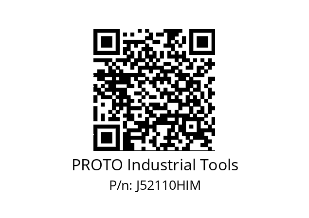   PROTO Industrial Tools J52110HIM