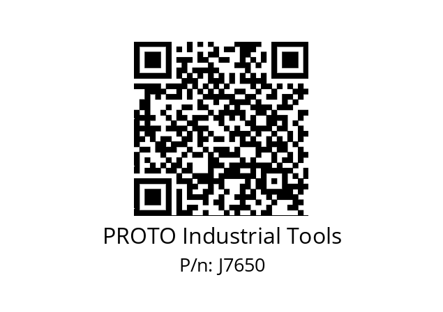   PROTO Industrial Tools J7650