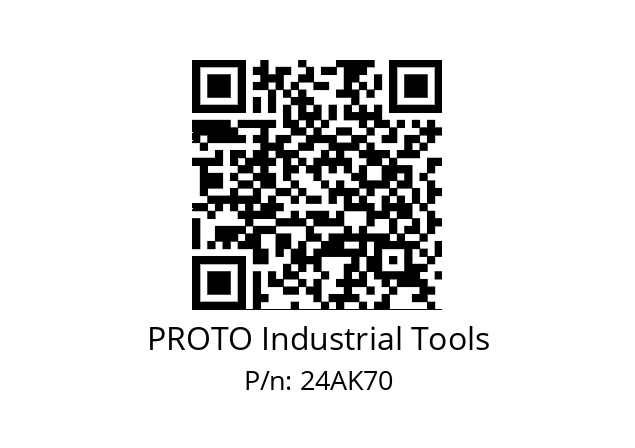   PROTO Industrial Tools 24AK70