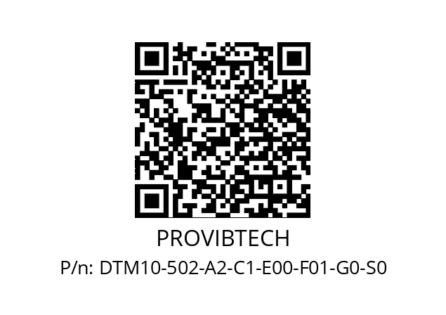   PROVIBTECH DTM10-502-A2-C1-E00-F01-G0-S0