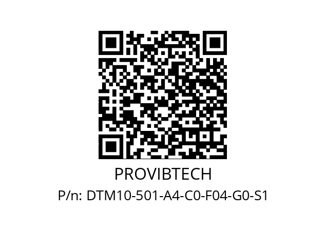   PROVIBTECH DTM10-501-A4-C0-F04-G0-S1