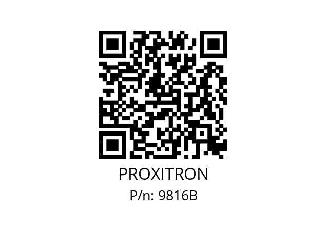   PROXITRON 9816B