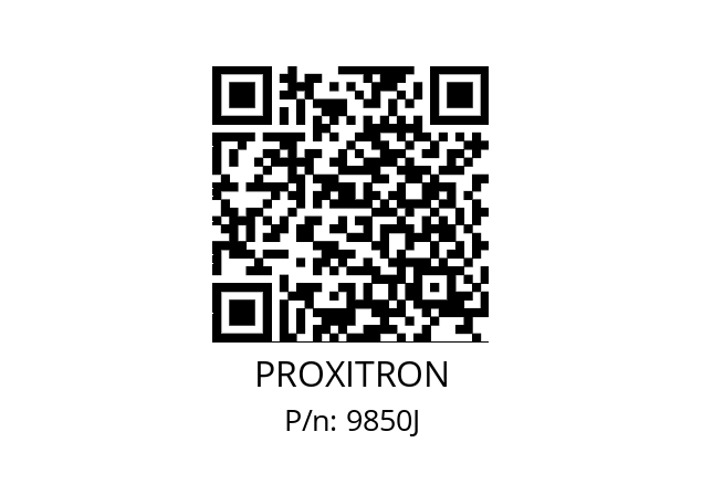   PROXITRON 9850J