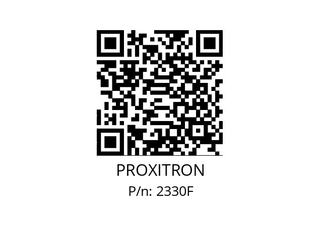   PROXITRON 2330F