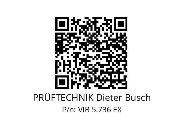   PRÜFTECHNIK Dieter Busch VIB 5.736 EX