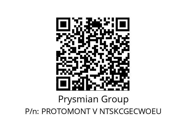   Prysmian Group PROTOMONT V NTSKCGECWOEU