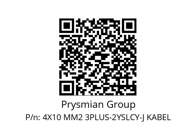   Prysmian Group 4X10 MM2 3PLUS-2YSLCY-J KABEL