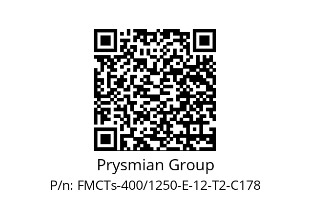   Prysmian Group FMCTs-400/1250-E-12-T2-C178