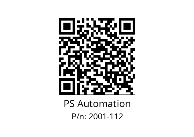   PS Automation 2001-112