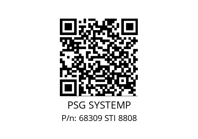   PSG SYSTEMP 68309 STI 8808