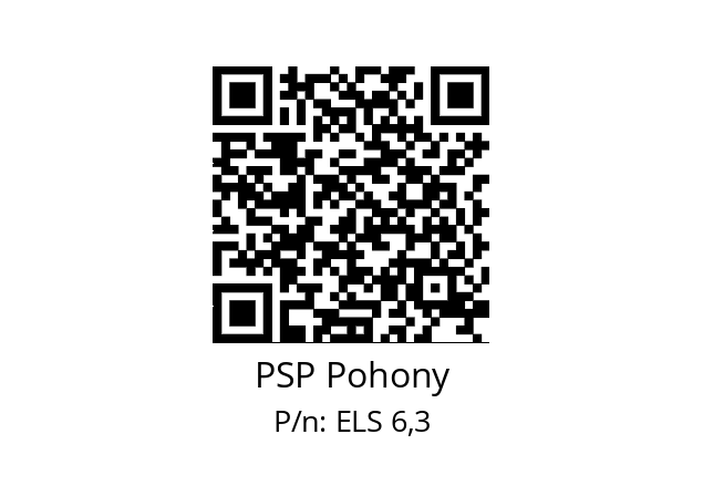   PSP Pohony ELS 6,3