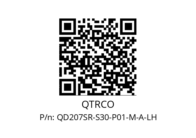   QTRCO QD207SR-S30-P01-M-A-LH