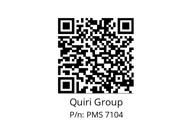   Quiri Group PMS 7104