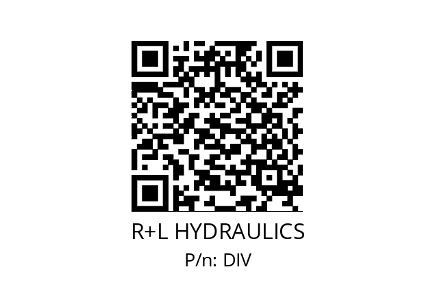   R+L HYDRAULICS DIV