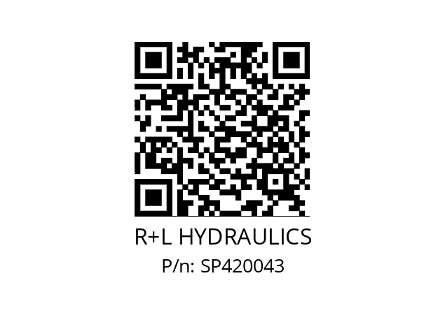   R+L HYDRAULICS SP420043