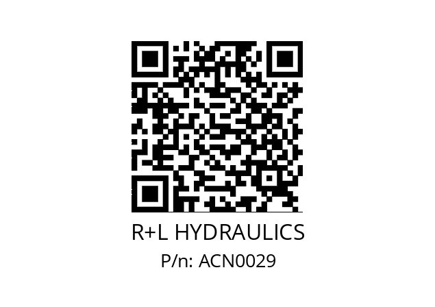   R+L HYDRAULICS ACN0029