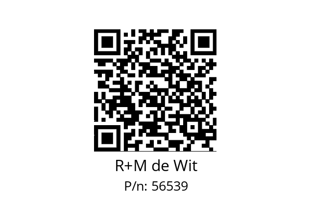   R+M de Wit 56539