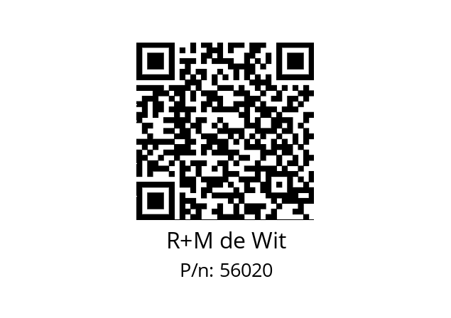   R+M de Wit 56020